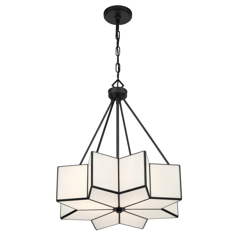 Hubbs 3 lumières Reiling en noir mat, Noir mat
