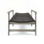 Chaise longue de patio en bois