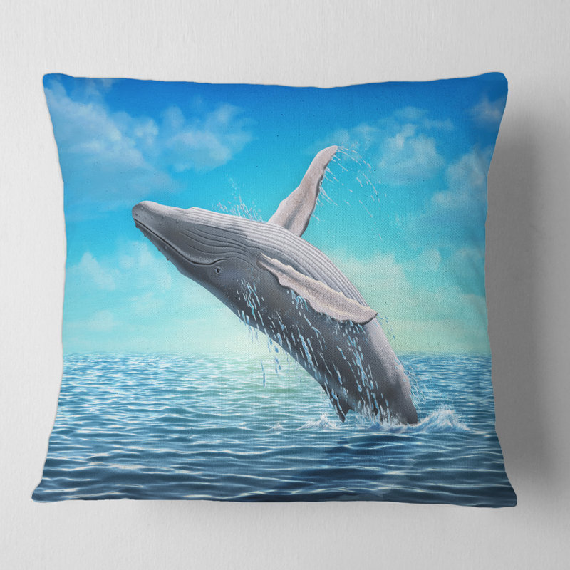 Animal Print Throw Pillow, 16" x 16"