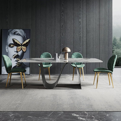 8 - Person Pedestal Dining Set