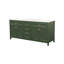 Meuble-lavabo double 72 po avec plateau en marbre Curragh