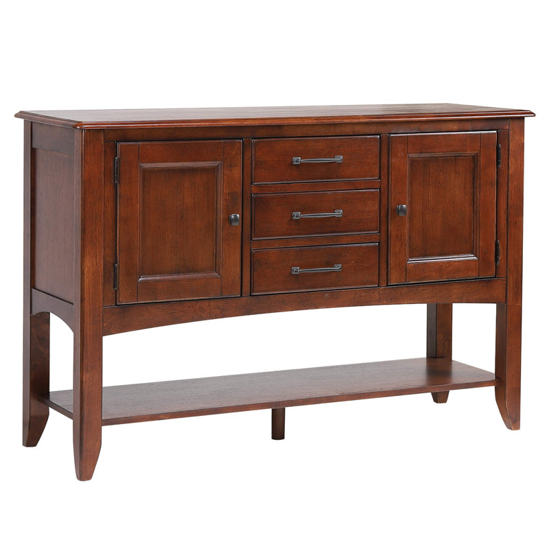 Zechari 54'' Sideboard, Distressed Chestnut Brown