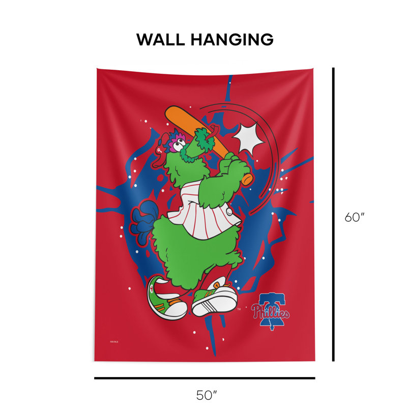 Polyester Wall Decor on Wall Hanging, 50" H x 60" W x 0.50" D