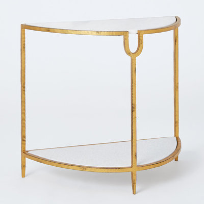 Marble Top End Table