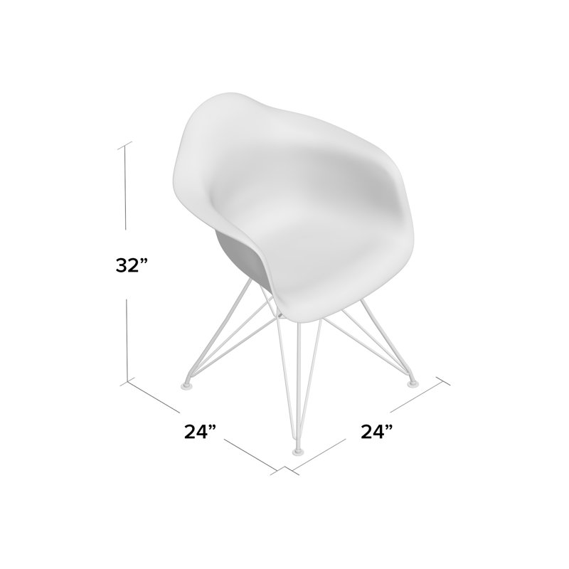 Fauteuil Caceres, Noir