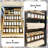 Spice Jars with Adjustable Racks