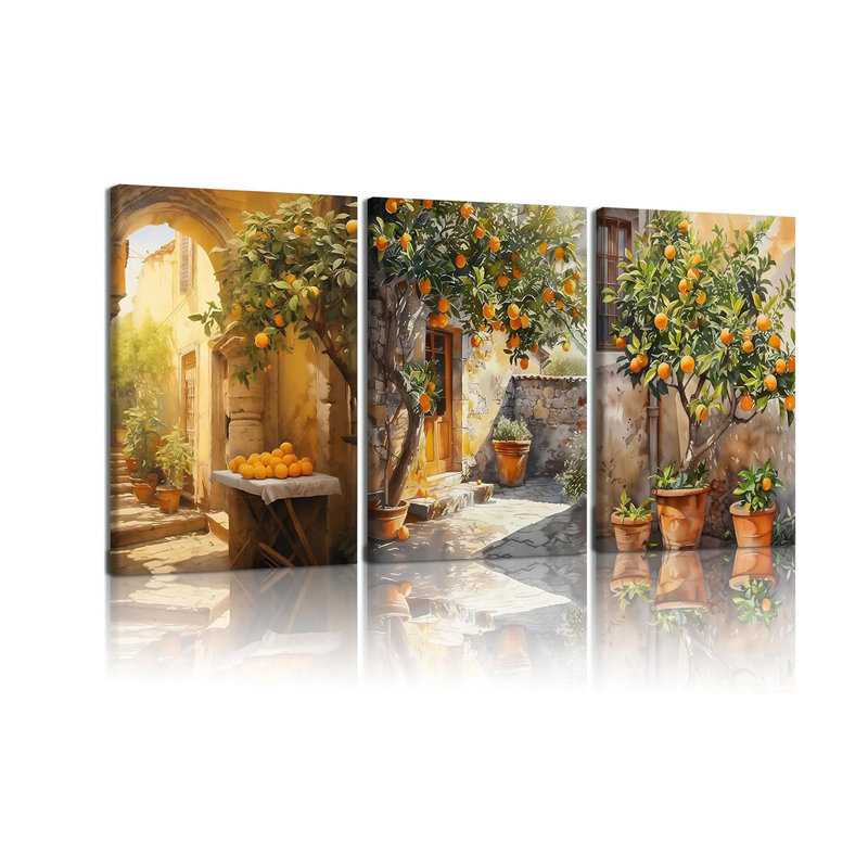 3 Piece Wrapped Canvas Print