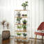Solid Wood Freestanding Bathroom Shelves-105753438