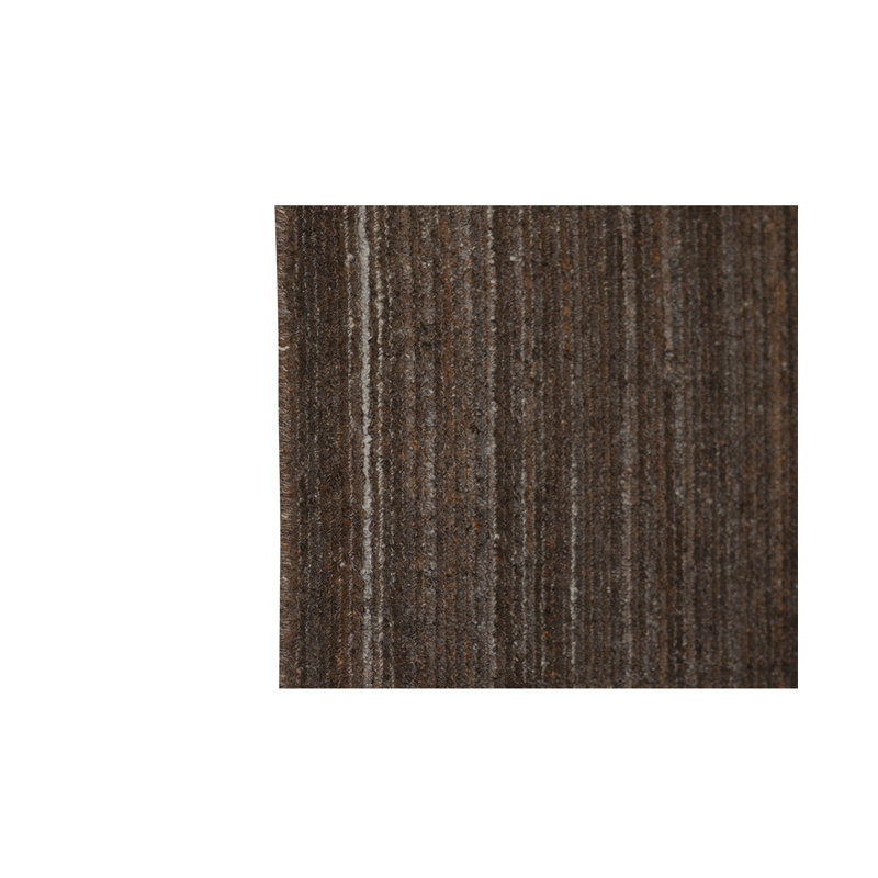 Tapis argent noué à la main de haute qualité