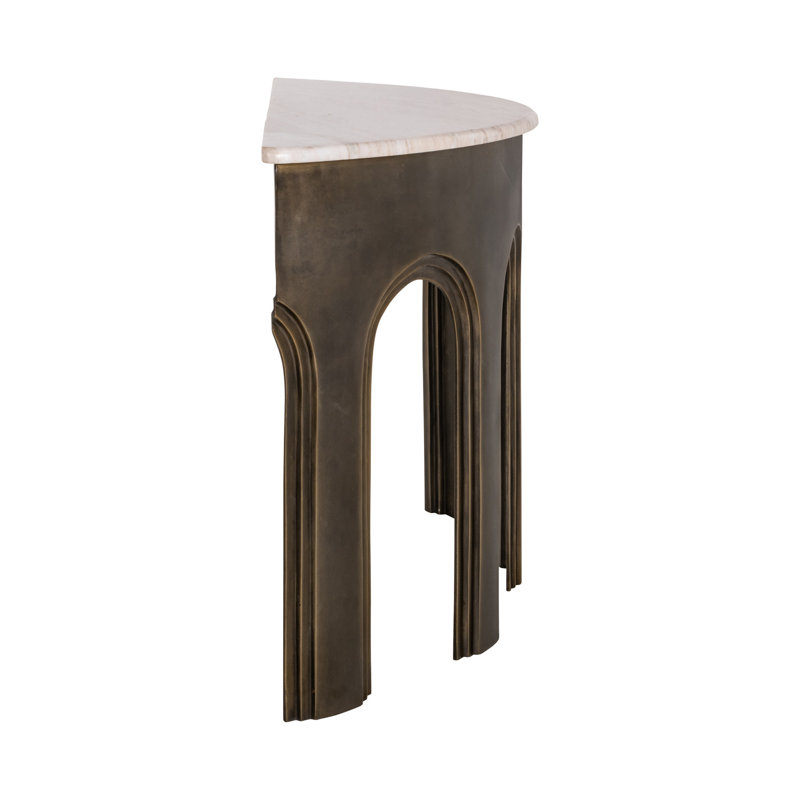 Console Table 55'' W Marble Console Table
