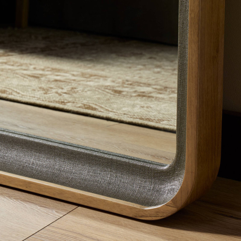 Arno Rectangle Solid Wood Framed Mirror