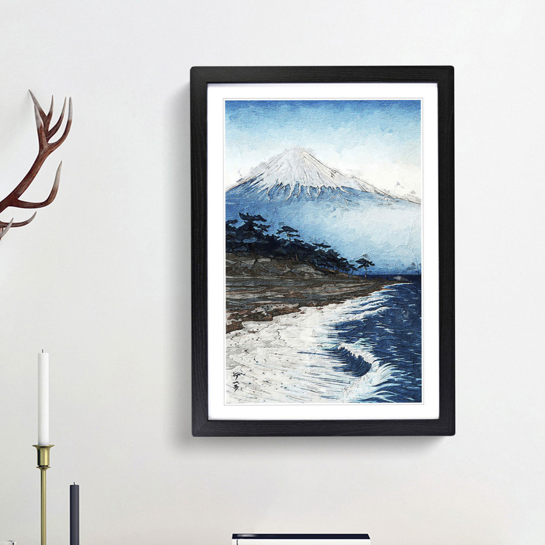 View of Mt. Fuji by Tsuchiya Koitsu - Picture Frame Painting Print