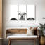 «Curious Dogs», reproduction sur toile-1248980838