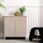 75cm Wide 2 Doors 1 Drawer Wooden Sideboard for Living Room Furniture, Storage Side Buffet Cabinet