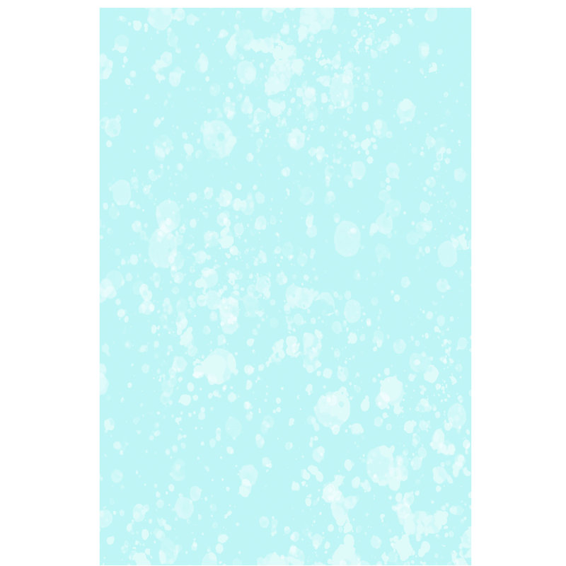 Impression sur papier de bulles fantaisistes, H 40 po x l 28 po x P 1 po, Papier