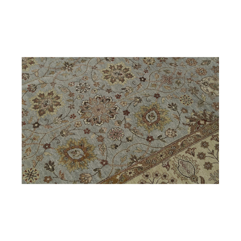 Brookhaven Oriental Area Rug in Rust/Gold