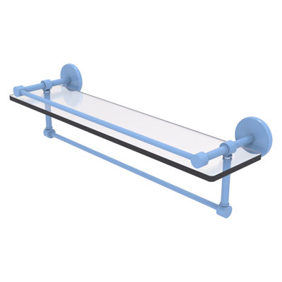 Tablette en verre avec barre à serviettes P1000