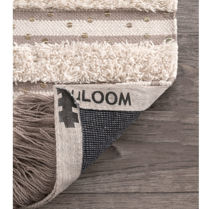 Samoset Wool Striped Indoor Rug, Rectangle 7'6" x 9'6"
