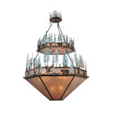 Rustic Lodge 12 - Light Chandelier
