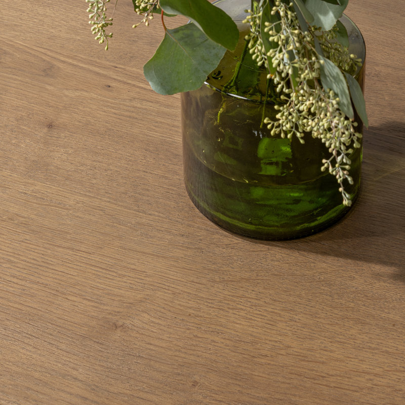 Vander Round Dining Table, Tawny Brown