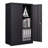 Metal Storage Cabinet With Locking Doors And Adjustable Shelf-528317662