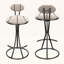 Ensemble de 2 chaises d'appoint rembourrées-1085464606