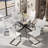 47in Modern Round Glass Pedestal Dining Set-1467483744-1467483748-1467483746