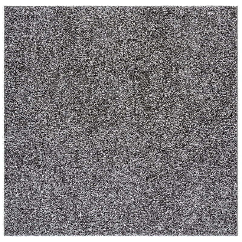 Everett Shag Performance Solid Color Indoor Rug, Square 6'7"