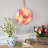 9 " Peony Polyester Wreath