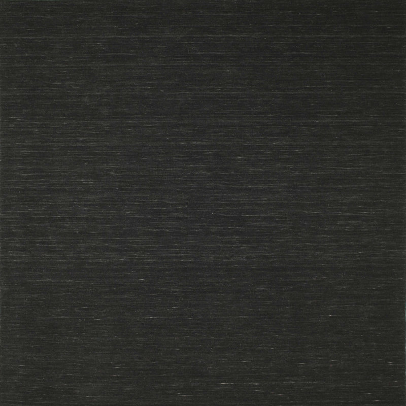 Tapis contemporain noir, Carré 7 pi