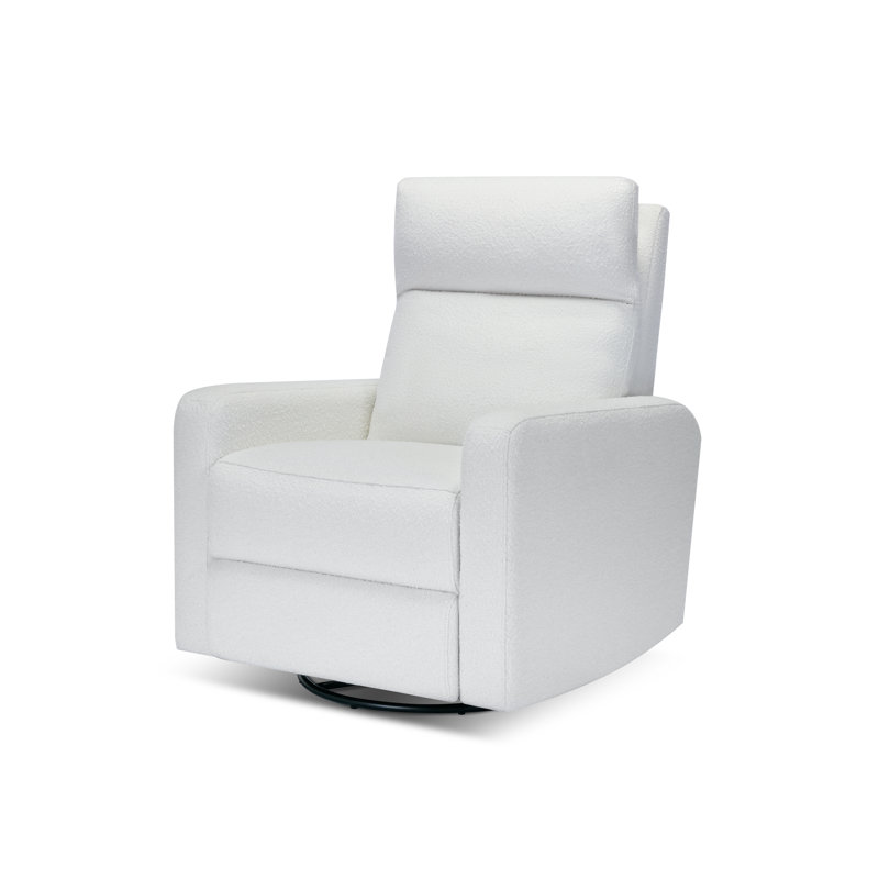 The Glider Plus Chairs, Boucle - White