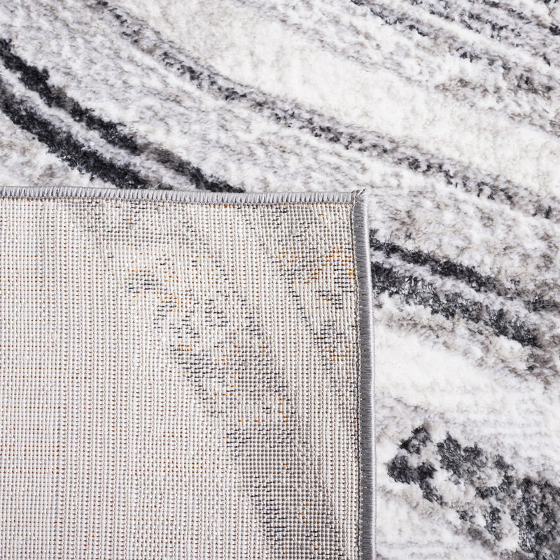 Milstein 500 Performance Abstract Rug, Rectangle 5'3" x 7'6"