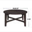 Table basse ronde en bois massif