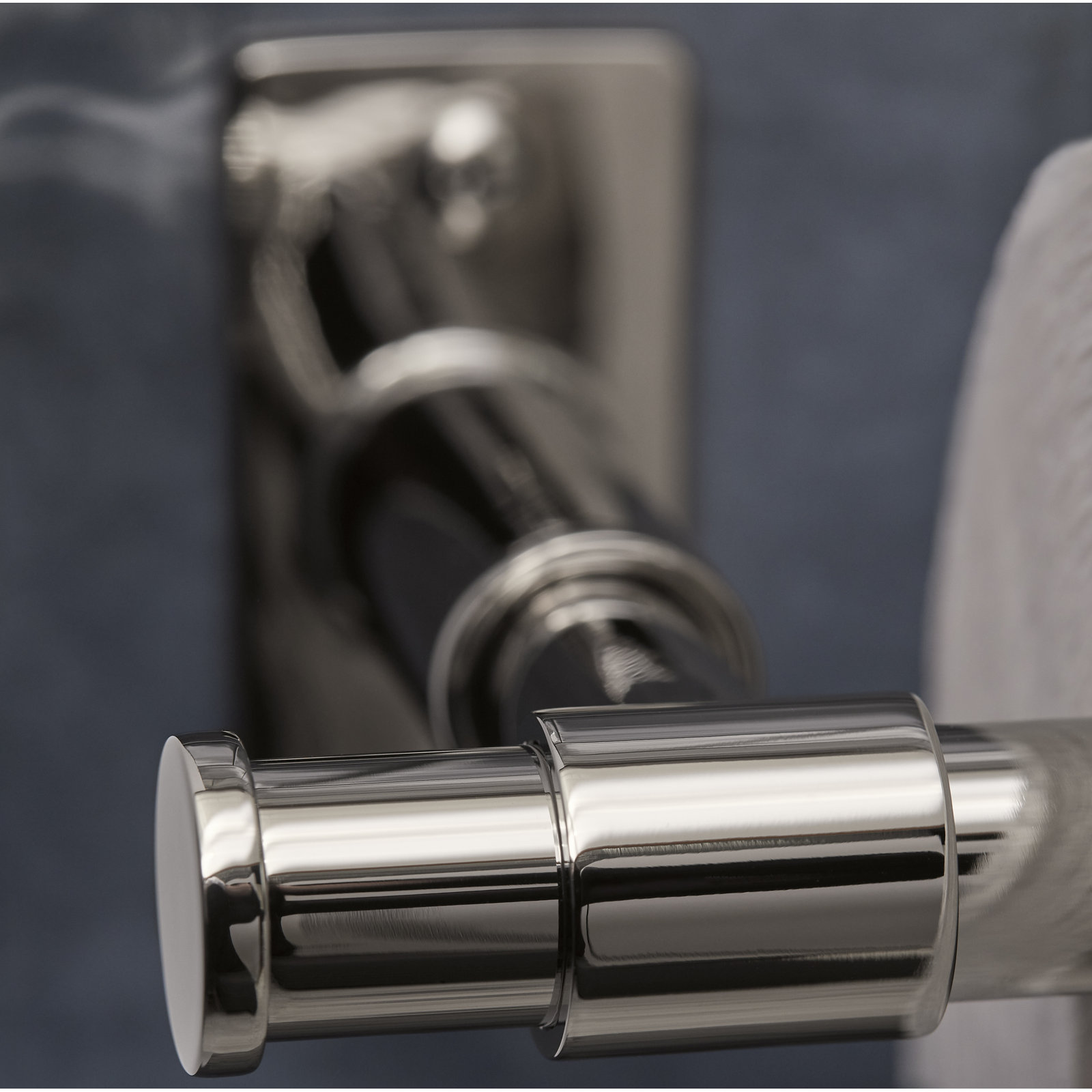 Castia by Studio McGee Toilet Paper Holder, Vibrant Polished Nickel