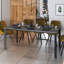 Aeralyn Extendable Metal Base Dining Table-45465188