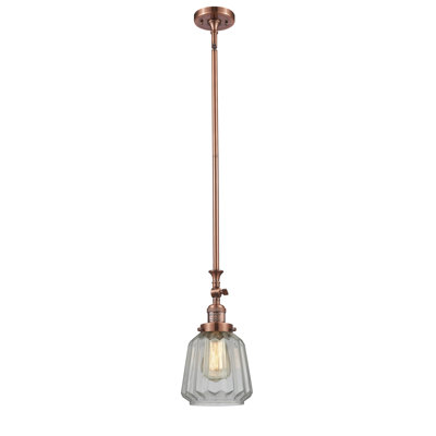 Luminaire suspendu en forme de cloche à 1 lumière Vinson