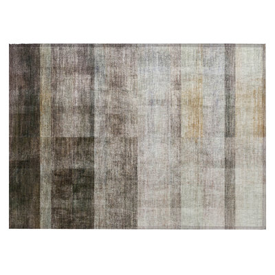 Charlack Striped Indoor / Outdoor Rug