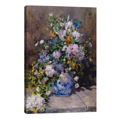 Spring Bouque (grande Vaso Di Fiori) by Pierre-Auguste Renoir - Painting on Canvas