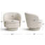 Ensemble de 2 chaises d'appoint Modern-1139014161