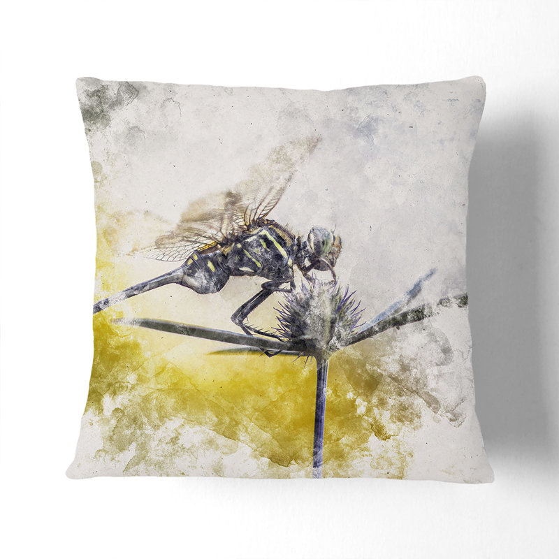 Square Throw Cushion, 40cm H x 40cm W x 15cm D