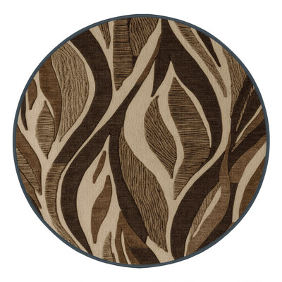 Tapis brun lavable à la machine
