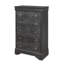 SHAKER CROCODILE METALLIC GREY CHEST
