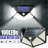 1 - Head LED Solar Powered Dusk to Dawn Outdoor Security with Motion Sensor