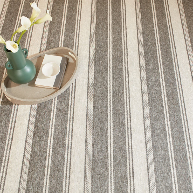 Tapis lavable à rayures Bowman, Rectangle 6 pi x 9 pi