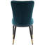 Chaise Parsons rembourrée et revêtue de velours-1363117533