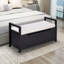 Banc de rangement rembourré Berea-911637149
