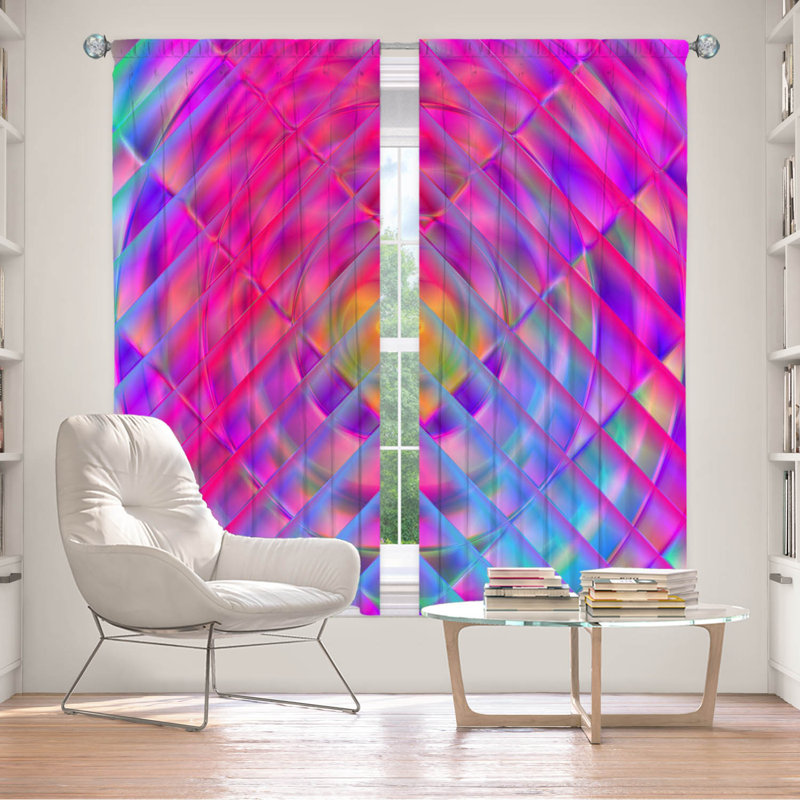 Room Darkening Curtain Pair, 40" W x 82" L