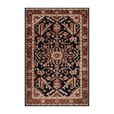 Tapis brun lavable à la machine