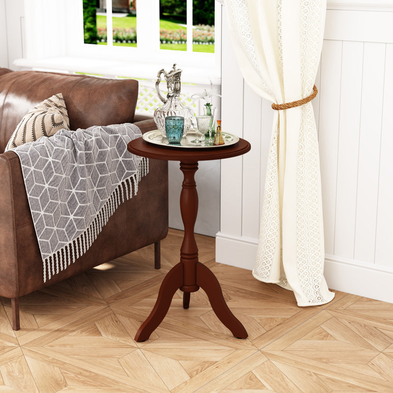 Table de bout Davenia, Marron foncé