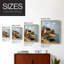 LANDSCAPES Series CECI, reproduction encadrée - bois massif-1335774262-1335774254